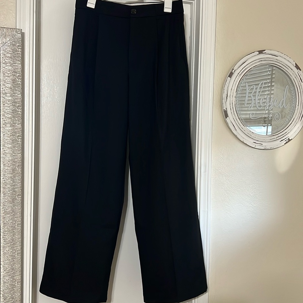 Zara Black Wide Leg Pants